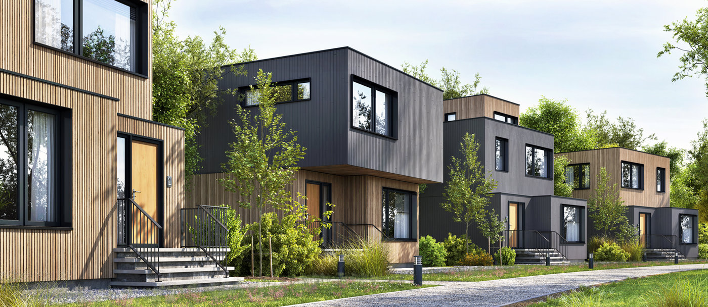 Modern Housing Block